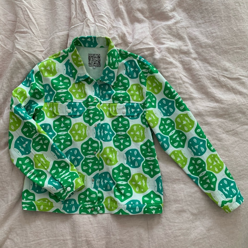 One-Of-A-Kind Custom Graphic Jacket - image 1